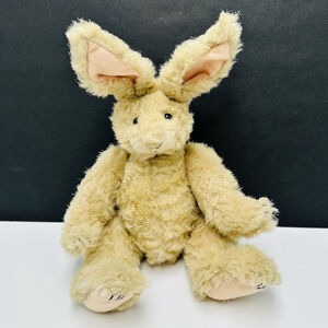 Vintage 90s Mary Meyer Gingersnap Bunny Rabbit Jointed 16” Stuffed Plush No Tag